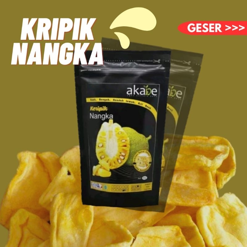 

Kripik buah nangka 85 gram enak renyah sehat rendah lemak