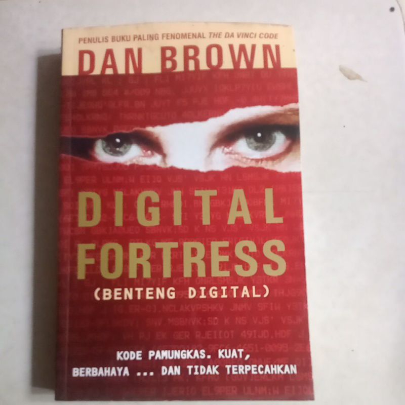 Buku Dan Brown Digital fortress (Benteng Digital)