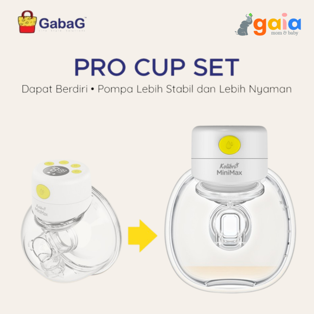 Gabag - Kolibri Minimax Breast Pump | Pompa Asi