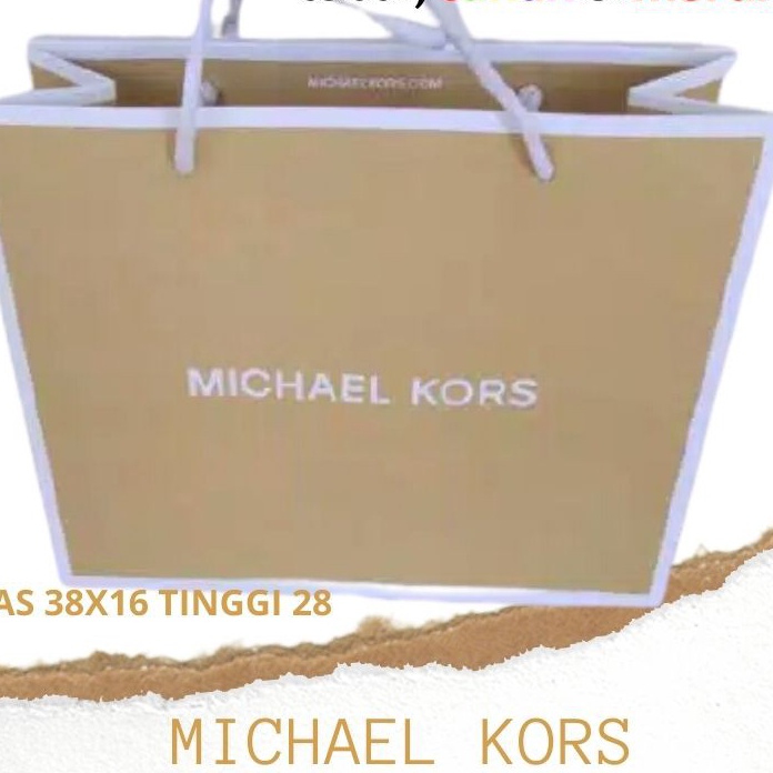 

Cepat PAPER BAG BRANDED MICHAEL KORS JUMBO L tersedia harga grosir