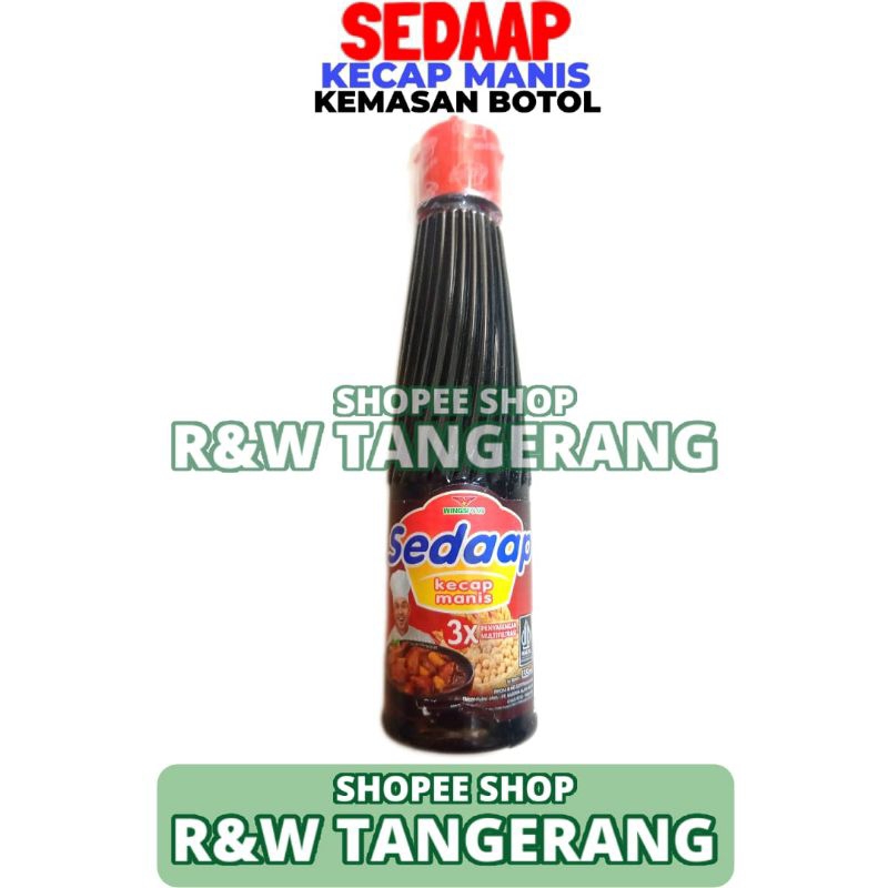 

Kecap Manis Sedaap Kemasan Botol 135ML