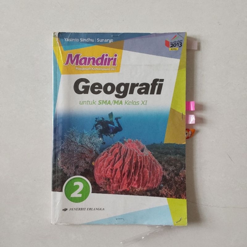

MANDIRI GEOGRAFI KELAS 2 SMA KURIKULUM 2013 EDISI REVISI