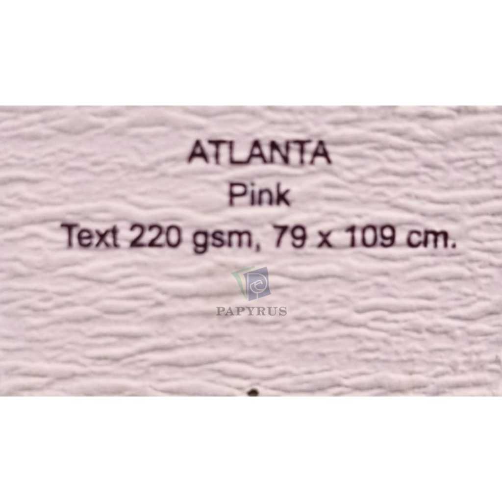

KERTAS FANCY / KERTAS ATLANTA / FANCY ATLANTA PINK 109 CM X 79 CM 220 GSM