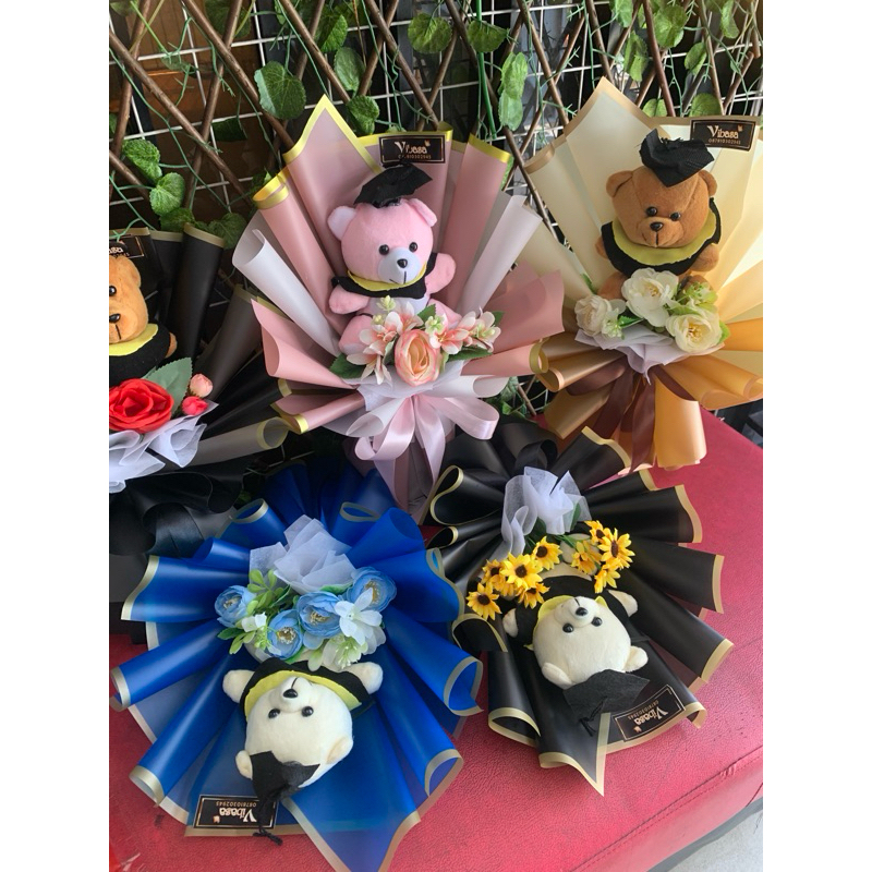 [PENGIRIMAN INSTAN] Buket Wisuda Buket Bunga Wisuda | Free Kartu Ucapan