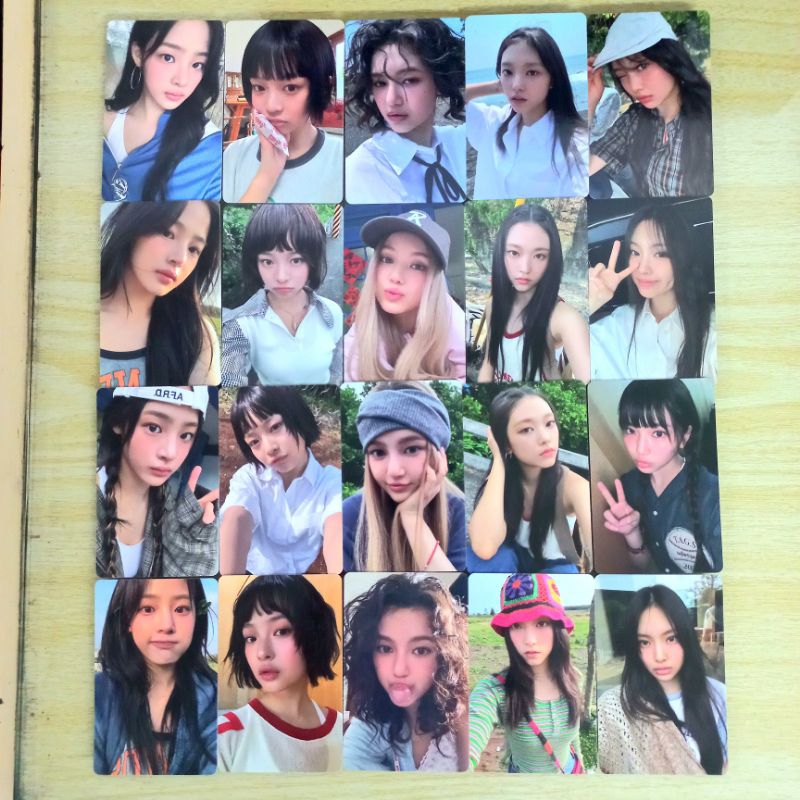 NEWJEANS LINE FRIENDS HOW SWEET Photocard Official