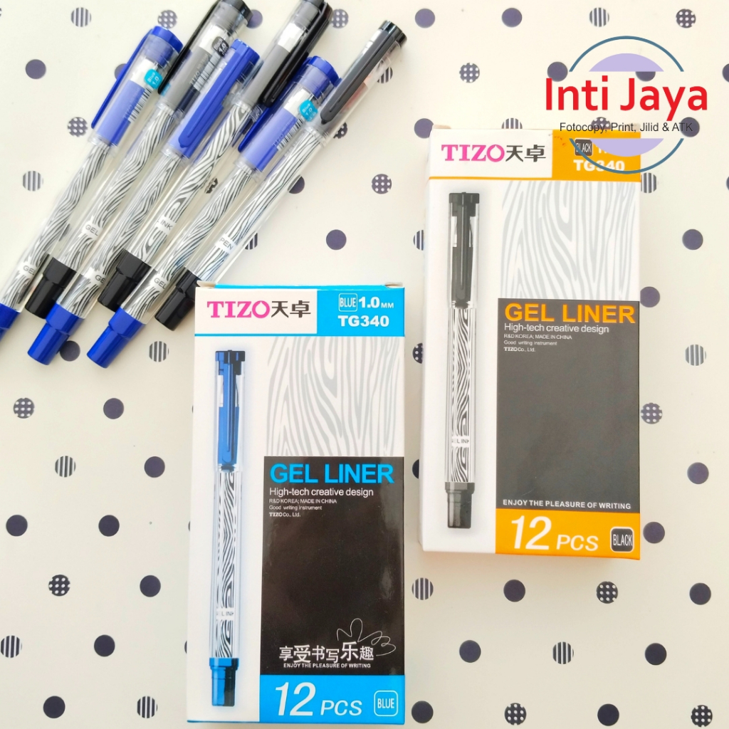 

Pulpen Tizo TG-340 Gel Liner per Lusin