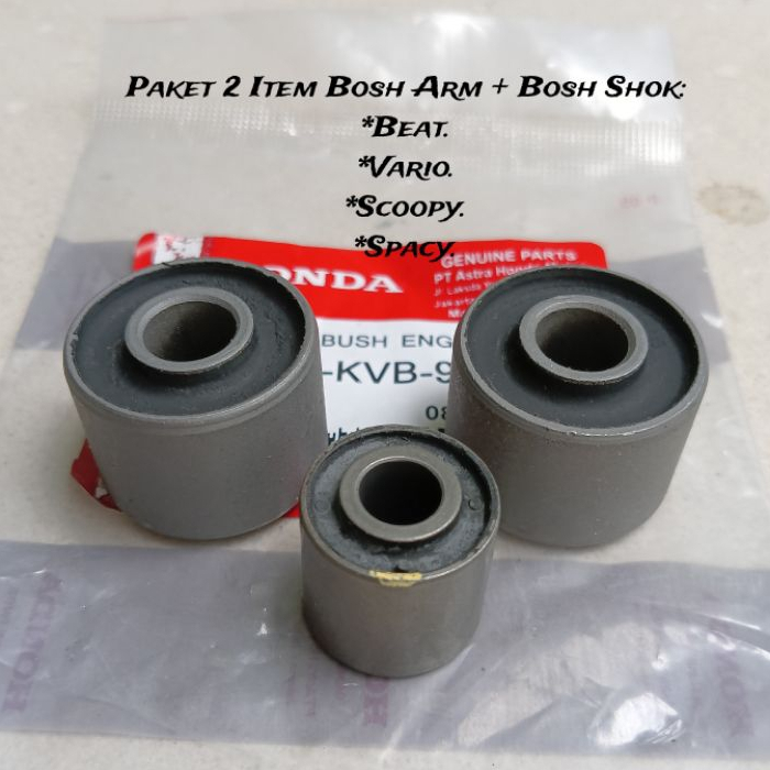 BOSH ARM PLUS BOSH SHOCK BELAKANG BEAT / VARIO 110 / BEAT FI 2013 / SCOOPY LAMA.