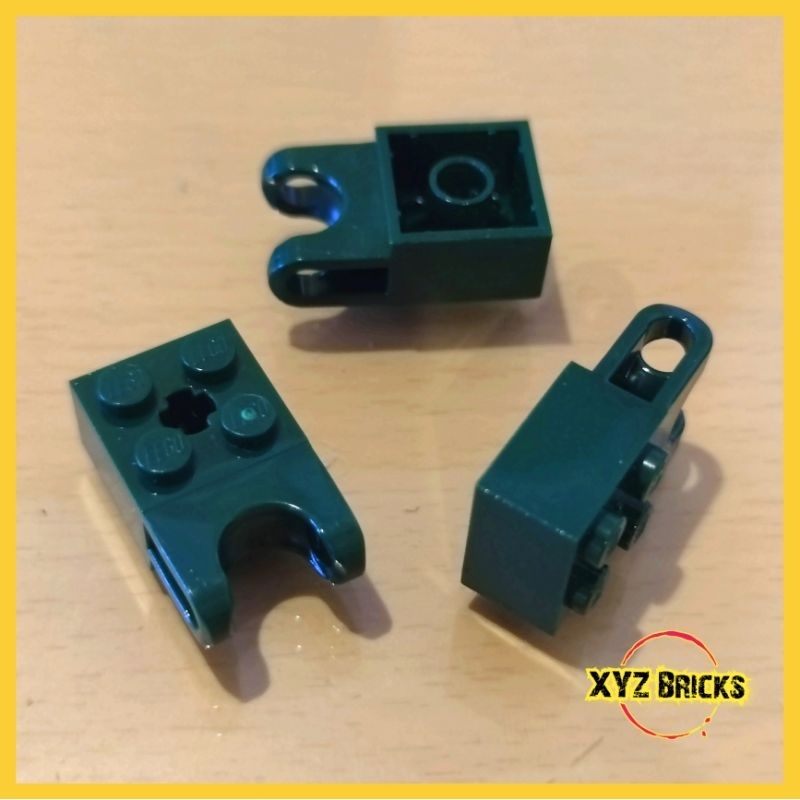 LEGO PARTS 6172458 - Brick 2z2 with Cup for Ball Earth Green