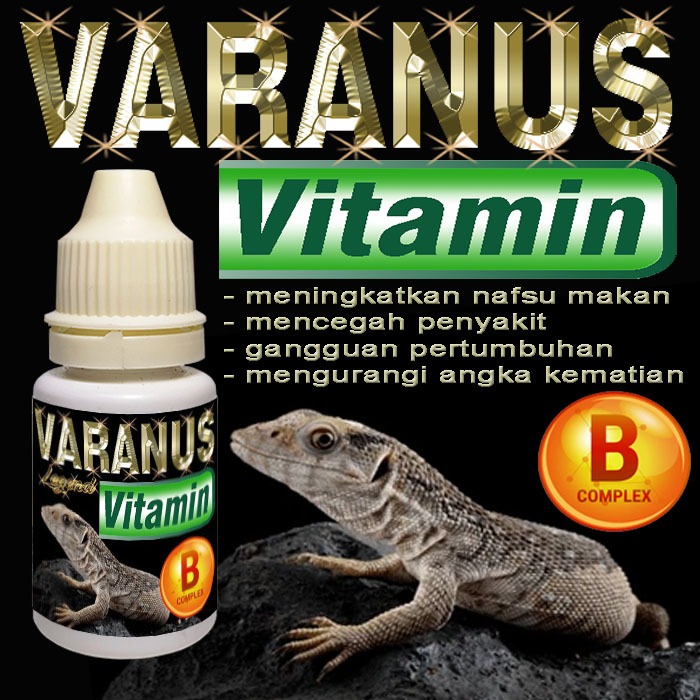 VARANUS VITAMIN CAIR OBAT MENCEGAH PENYAKIT KEKURANGAN B COMPLEX PENAMBAH NAFSU MAKAN MENGURANGI ANG