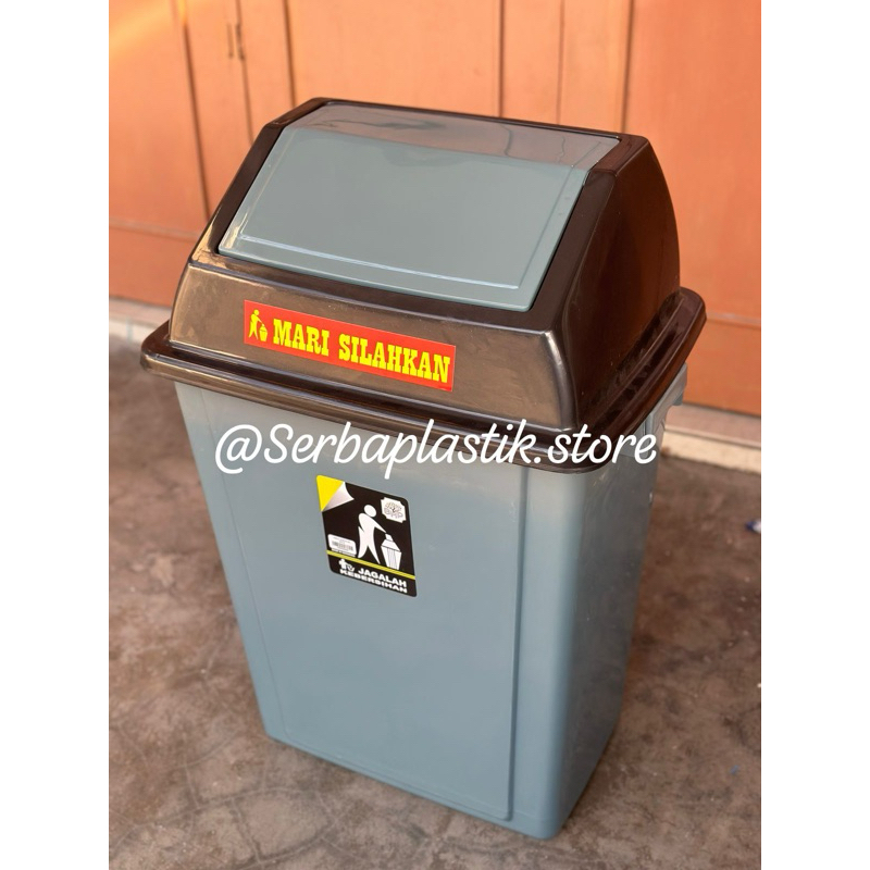 Tempat sampah besar 60liter / tong sampah tebal 60 liter 60L / tempat sampah BESAR / tong sampah abu