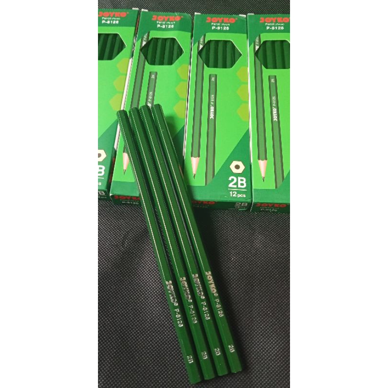 

BAYAR DI TEMPAT(1PCS) Pensil Tulis 2B Joyko P-8126