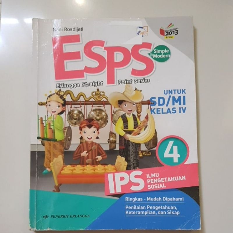 Buku paket IPS untuk SD kelas 4