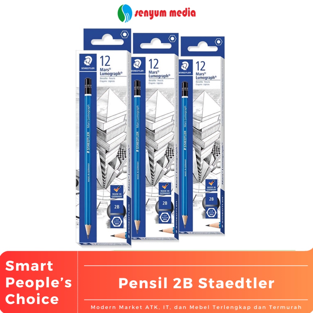 

Pensil Staedtler 1 Pack Isi 12 Pcs SDZN KODE U7B5