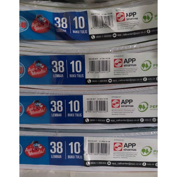 

KODE K6R3 1 PACK 1 BK BUKU TULIS ISI 38 LEMBAR SINAR DUNIA SIDU BUKU TULIS SIDU