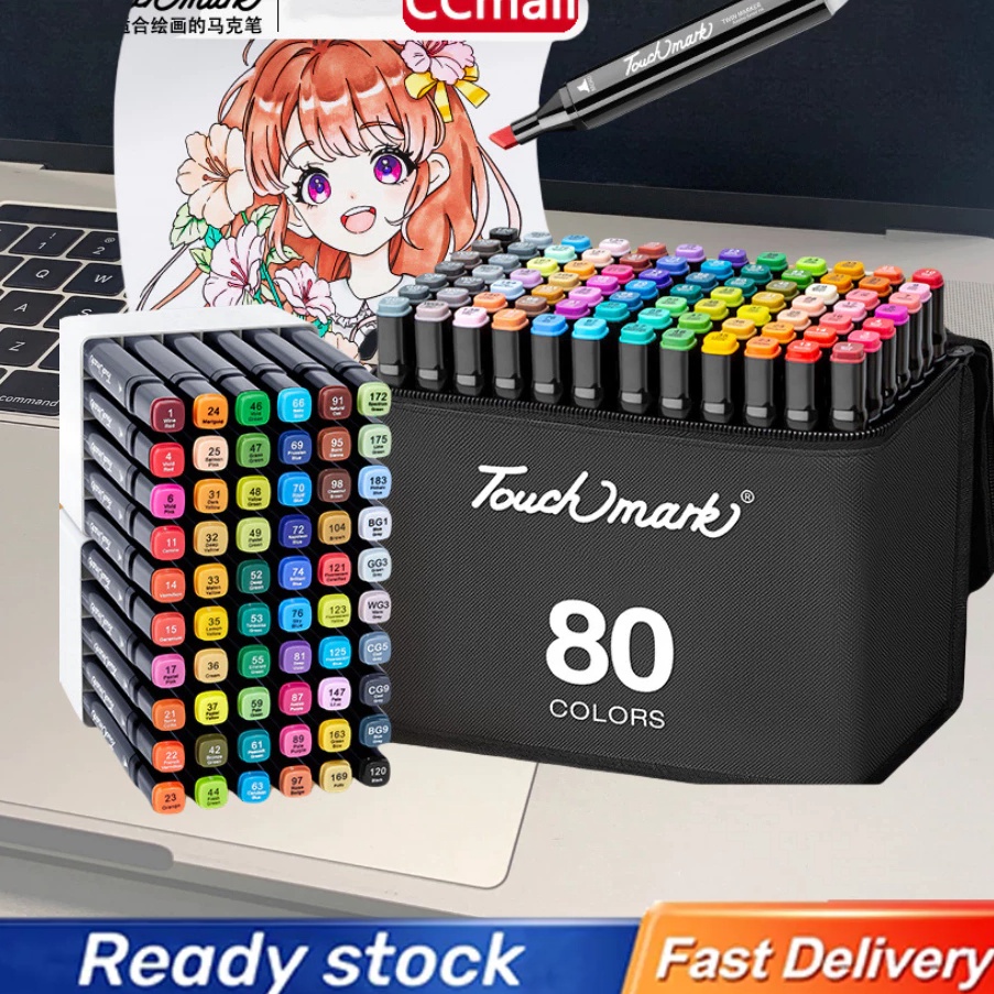 

68 Warna KIDS LAND Sapidol Warna Spidol Sketsa Spidol Gambar 3D Pen Art MakerSpidol Warna Warni 1 Set Sketch Marker 2 Tip KODE I3A4