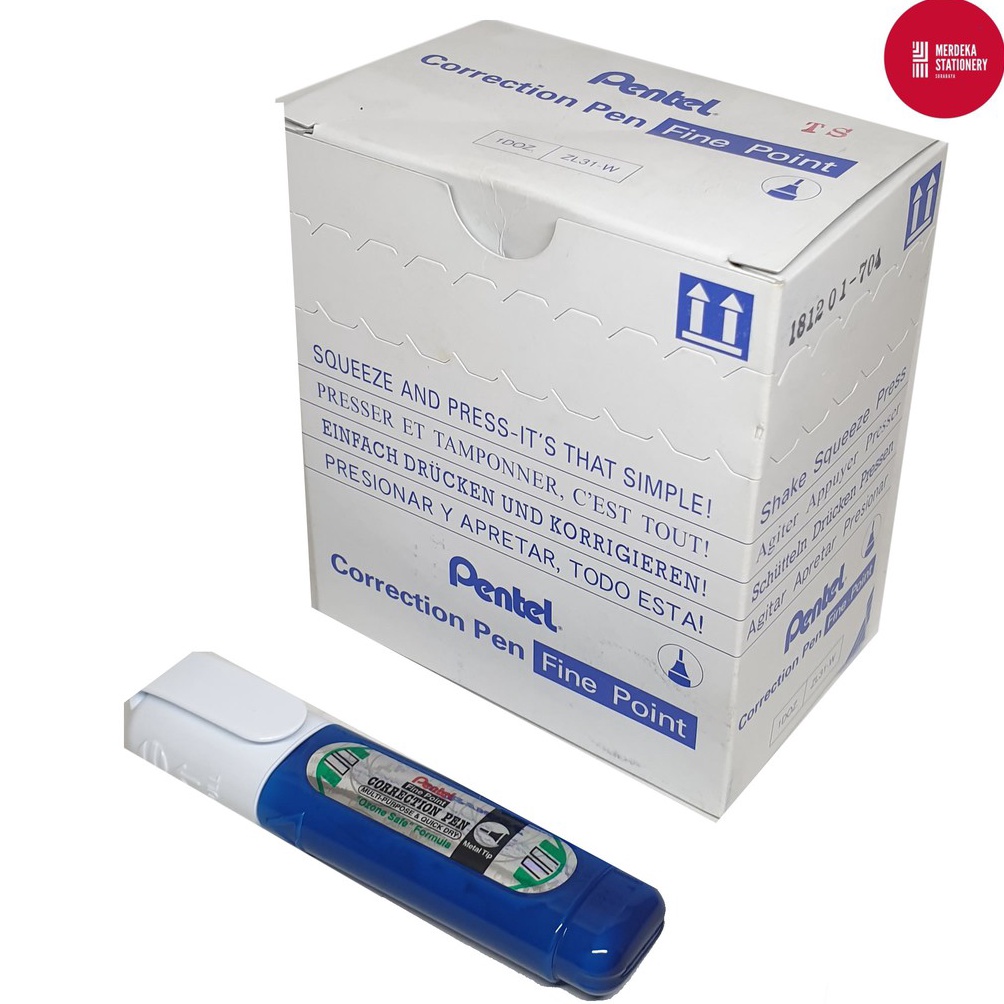 

TipXCorrectionTipExTipex Pentel ZL31W Ujung BesiMetal Fine Tip KODE D6G3