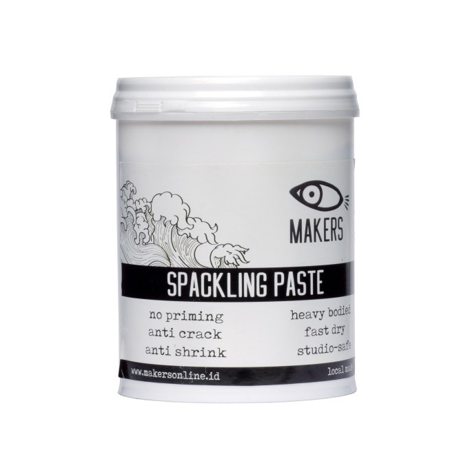 

KODE B4E2 Spackling Paste for adding Texture Impasto Modellng Paste 1kg by MAKERS
