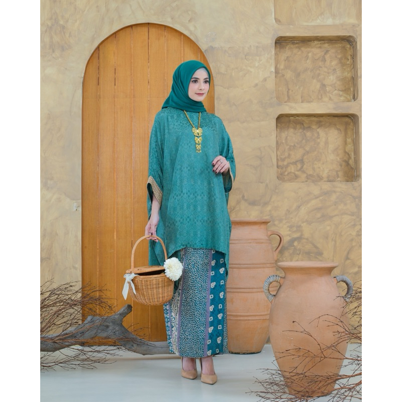 MAURA SET BATIK/BAJU KONDANGAN WANITA KEKINIAN/SET WANITA/BAJU GIES BUTIK/GASHION MUSLIM/SET BATIK