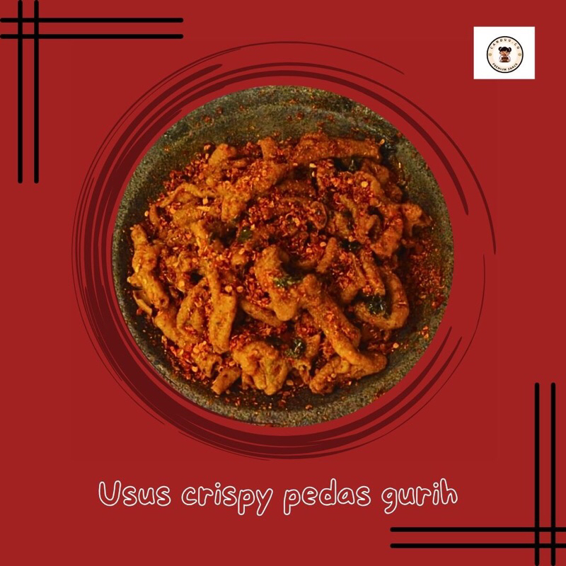 

Canduu• Kripik Usus Crispy Pedas Daun Jeruk 1Kg
