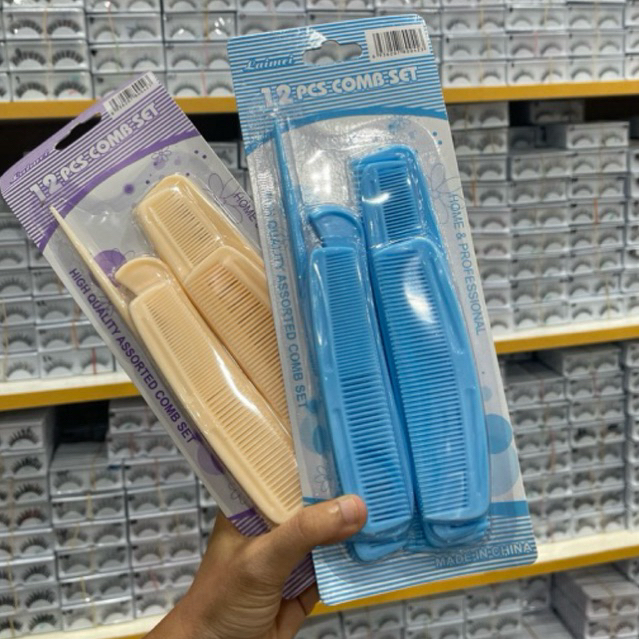 SISIR RAMBUT SET ISI 12