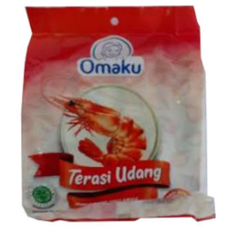 

Terasi udang Omaku 1pak isi 20biji Terasi matang