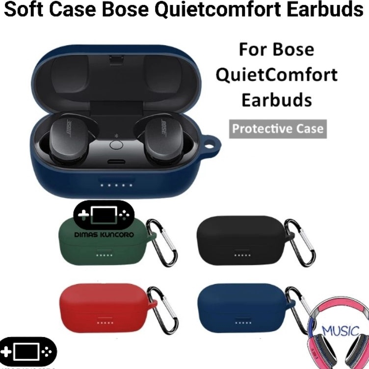 KODE O74I Soft Case Bose Quietcomfort Earbuds 1 silicone silikon tws cover protector