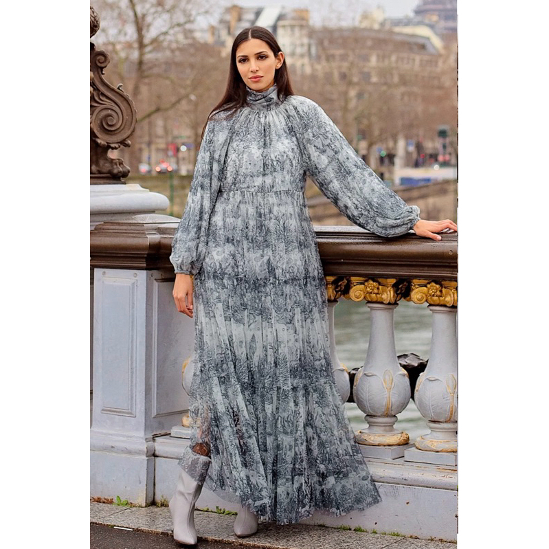 BENANG JARUM EL MAR MINORCA LONG DRESS