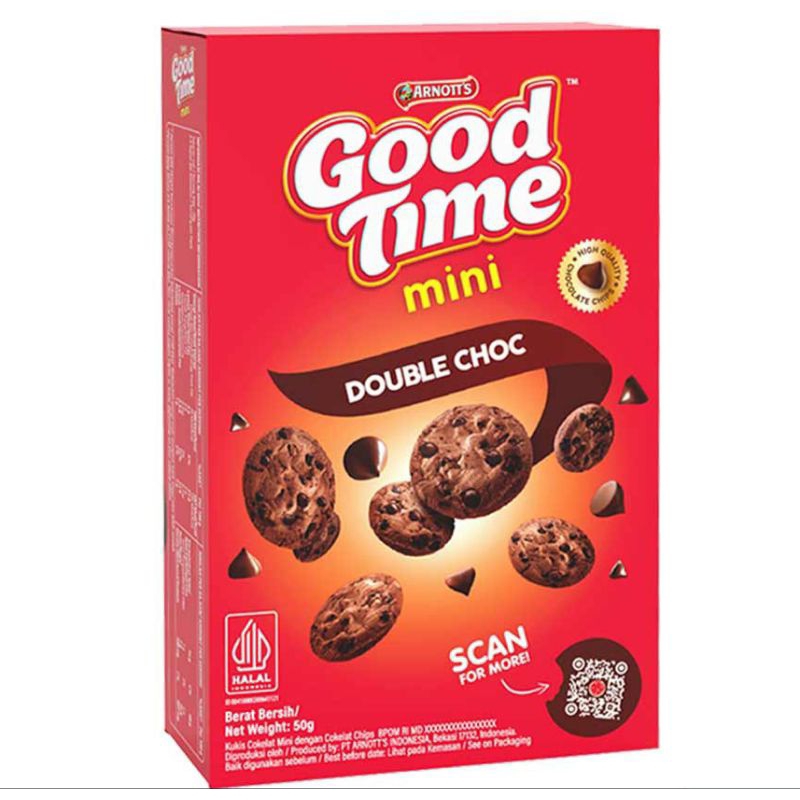 

Good time cookies mini Doble choc 50gr