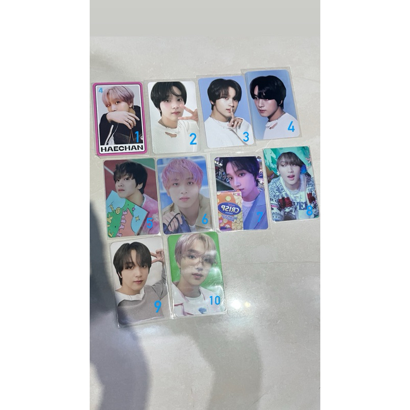LEE HAECHAN POTOCARD NCT 127 NCT DREAM OFFICIAL ALBIM NON ALBUM HELLO FUTURE ISTJ