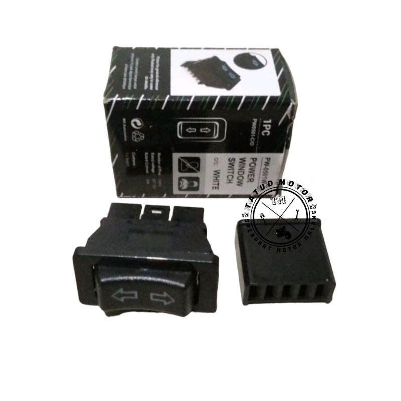 Saklar Power Window Mobil Universal / Tombol Pintu Mobil Universal / Switch Pintu Mobil Universal
