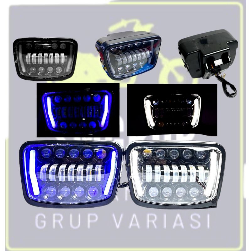 Daymeker Rx king  Reflektor Lampu Depan rx king