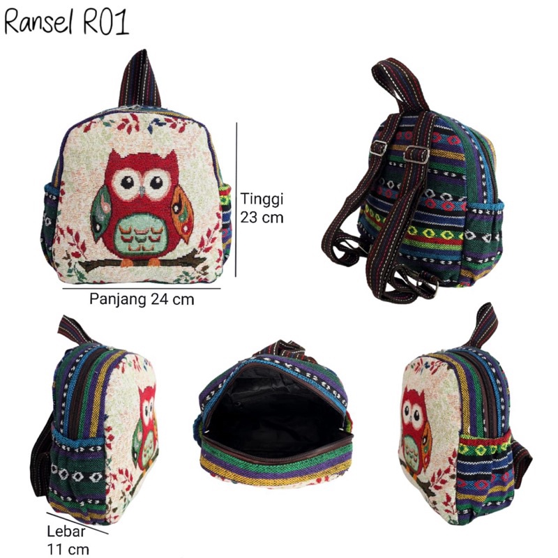 MURAH Tas ransel thailand mini