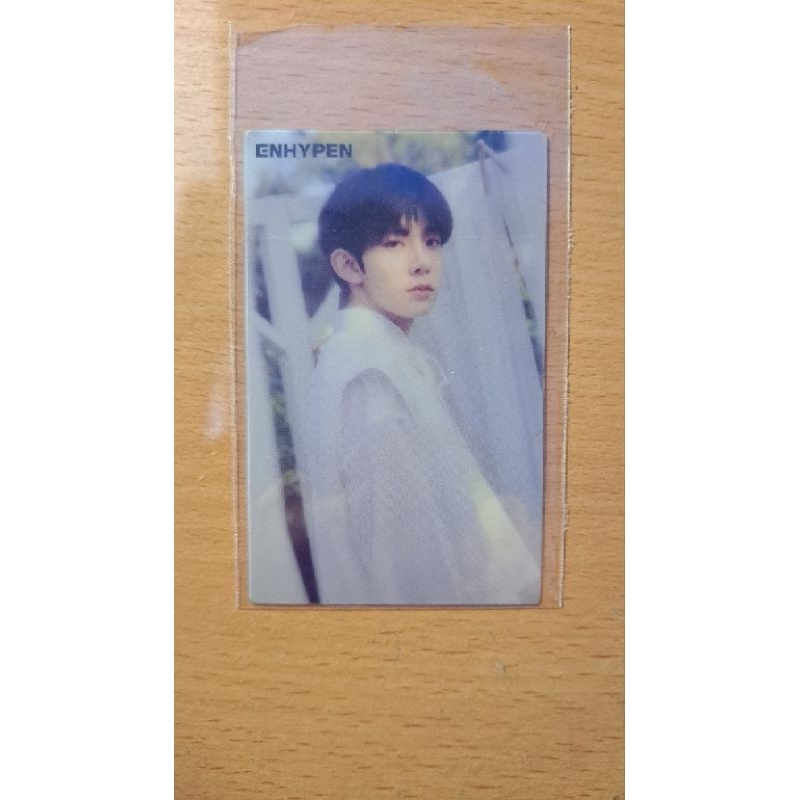 [READY STOCK] OFFICIAL HEESEUNG PHOTOCARD BORDER HAKANAI UMS MURAH