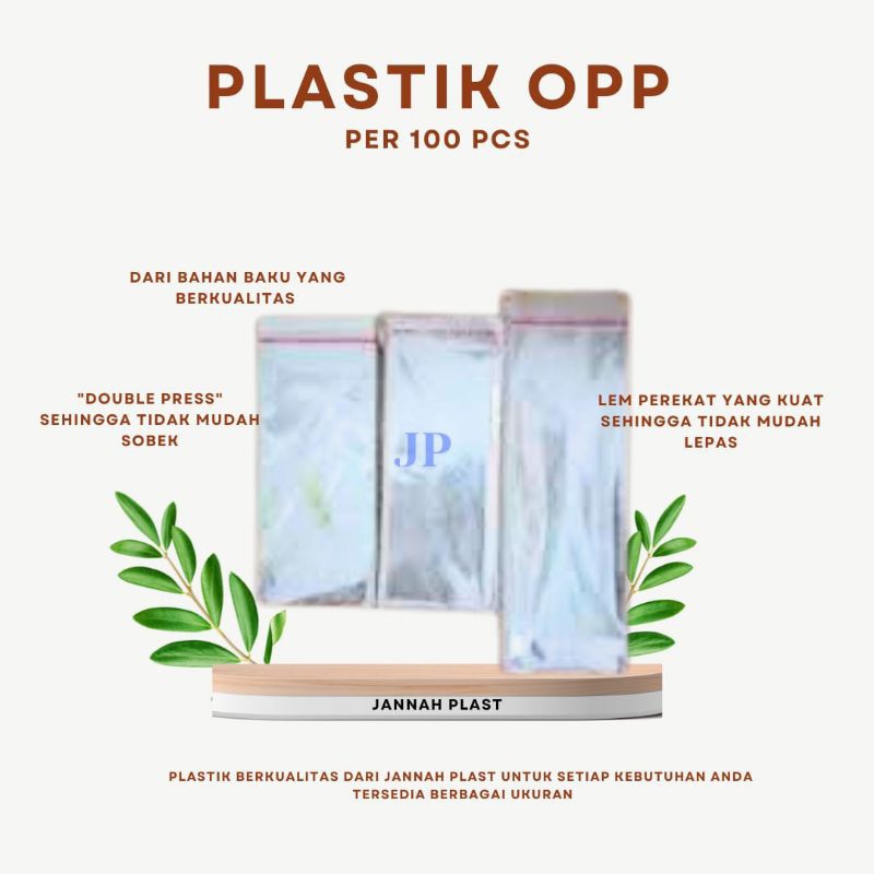 

PLASTIK OPP 05 (Tebal) isi 100Pcs