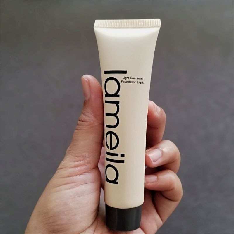 liquid concealer.foundation.lameila.warna tan