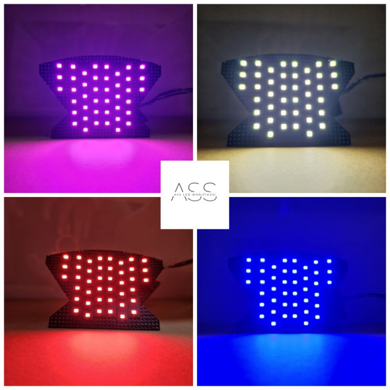 stoplamp running beat FI / beat injeksi / beat fi old 2012-2015 11 mode led strip kotak wajib dc