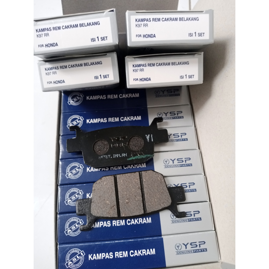 KAMPAS REM BELAKANG PCX DISPAD PCX KAMPAS REM CAKRAM BALAKANG PCX YSP Genuine Parts Original 100%