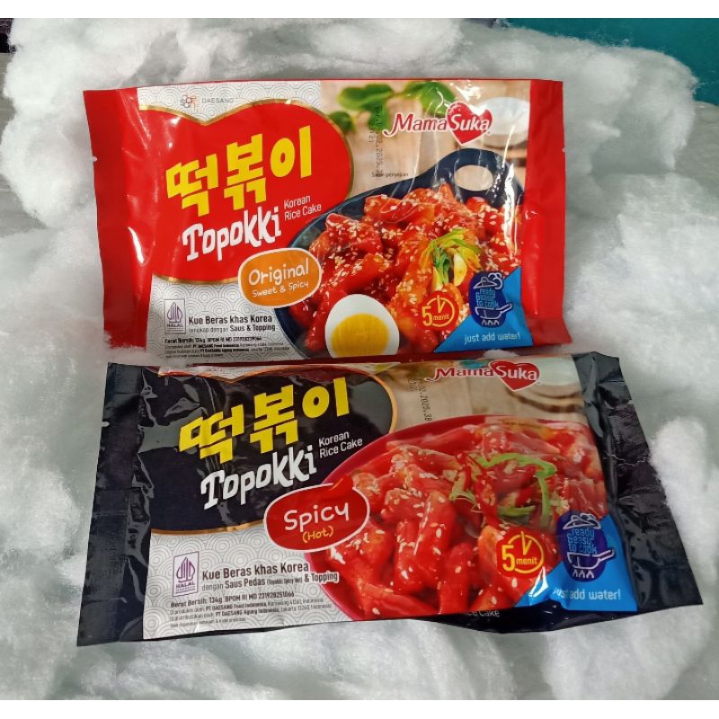 

Topokki Korean Rice Cake MamaSuka | Kue Beras khas Korea