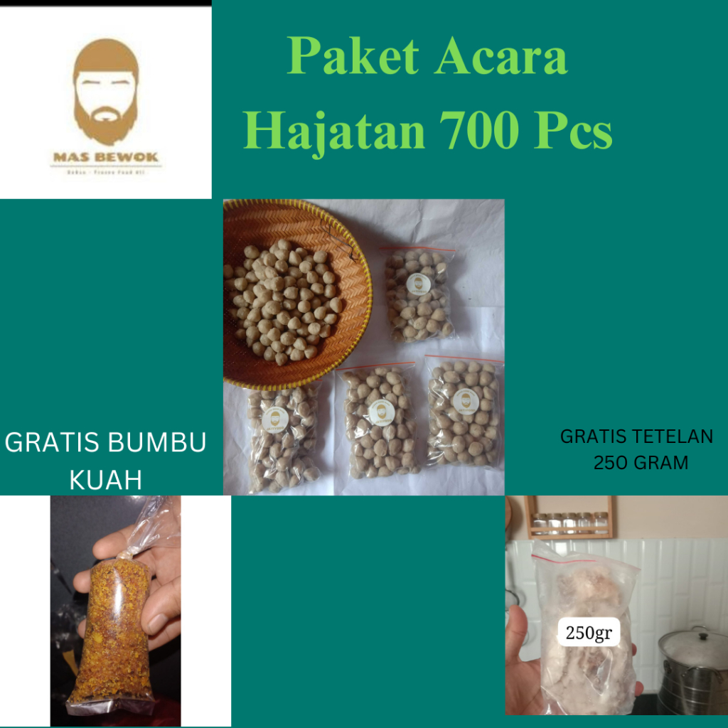 

Bakso Paket Acara Arisan Gratis Bumbu Dan Tetelan