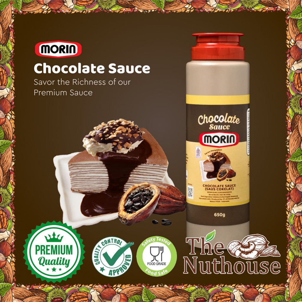 

Morin Chocolate Sauce Tube 650gr