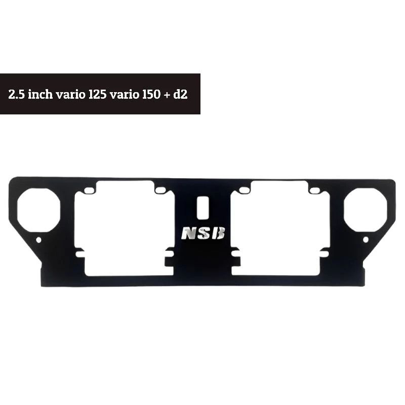 Breket dudukan lampu biled projie vario 125 150 bracket lampu projie biled 2.5 inch + D2 vario 125 1