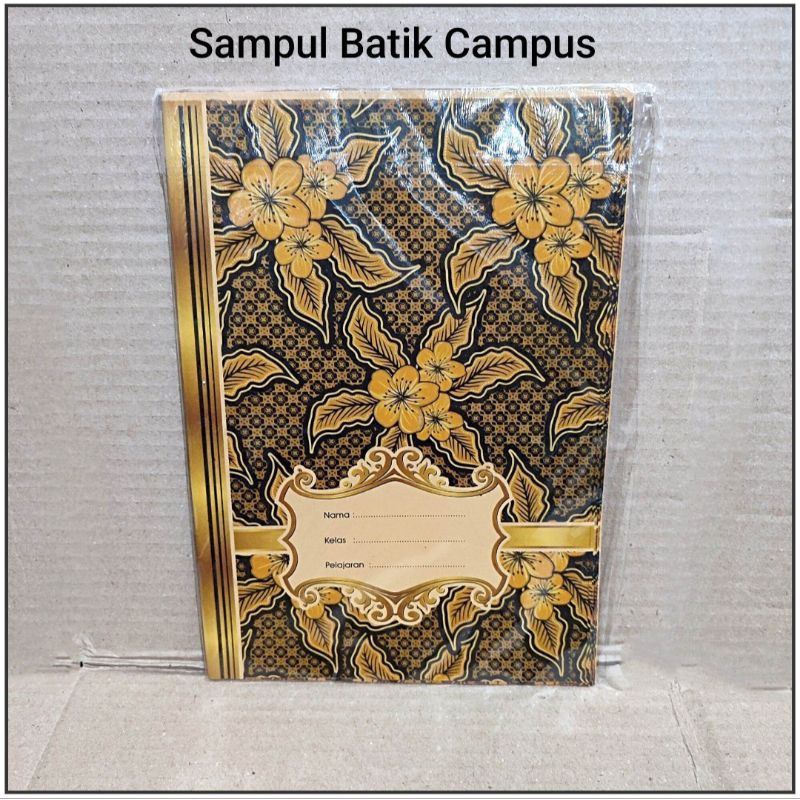 

1 Pak Sampul Buku Batik Campus TEBAL Isi 20 Lembar