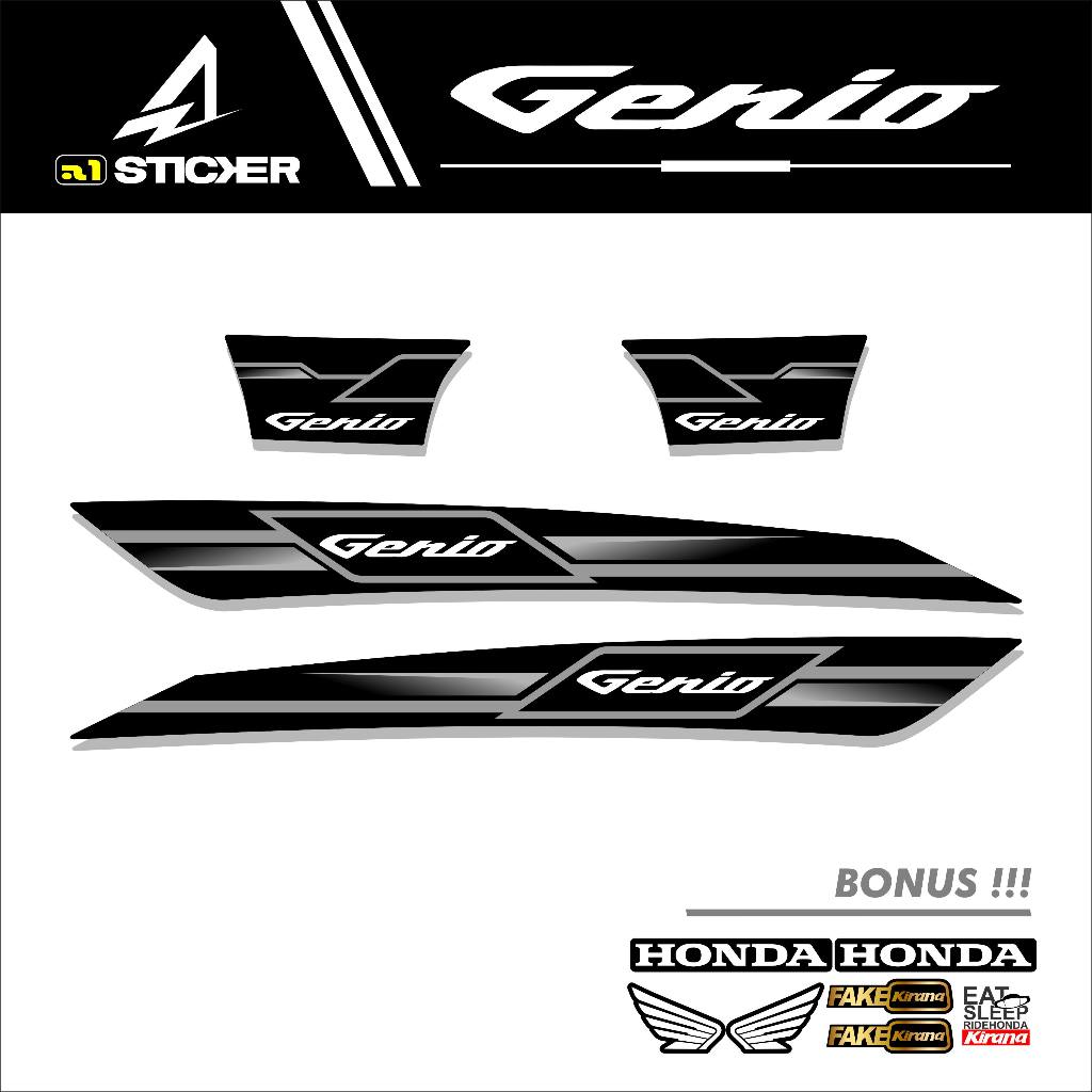STRIPING GENIO / HONDA / STICKER / STIKER / VARIASI STIKER CUSTOM / MOTOR / GN01