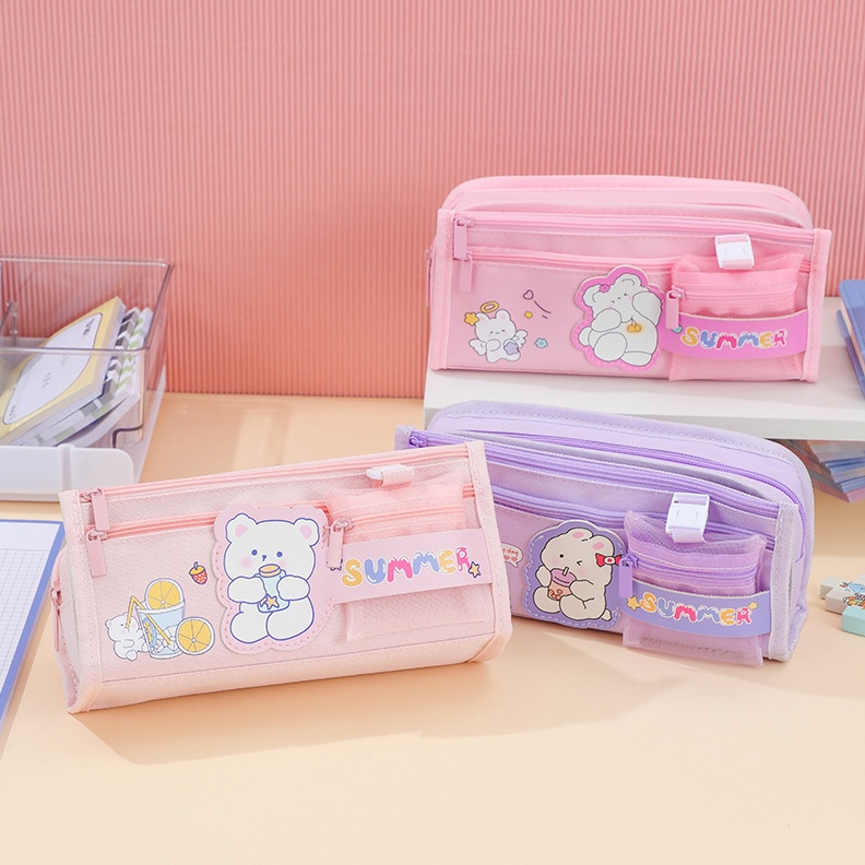 

NEW PROMO Mismi Easton Pencil Case Tempat Pensil Sekolah Stylish PC5E