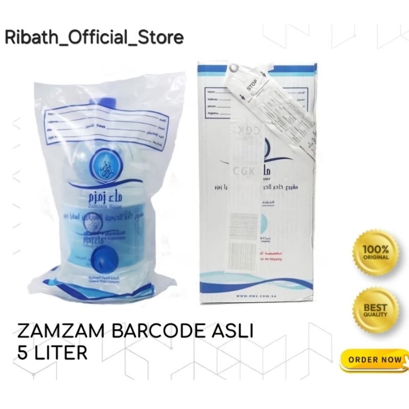 

Air Zam Zam 5Liter Barcode Asli Original Bergaransi