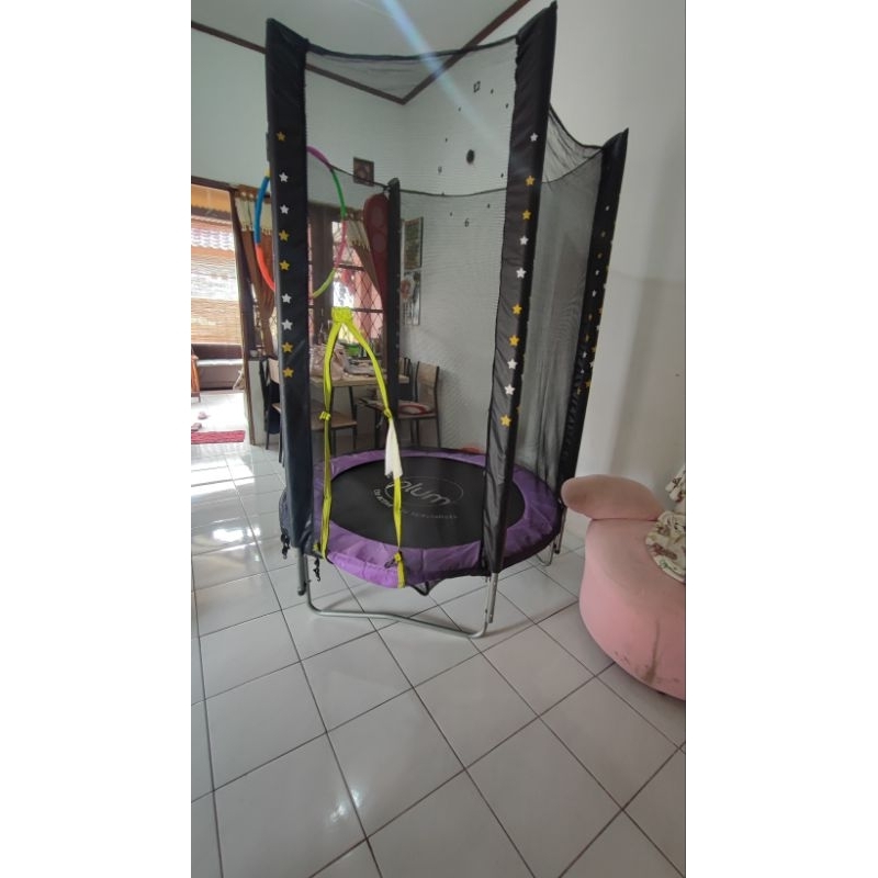 Plum Trampoline 99% Mulus