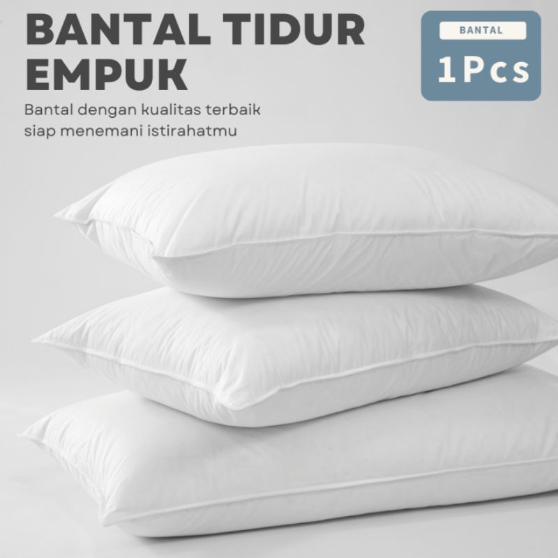 Bantal tidur hotel silikon/bantal empuk/bantal tidur dewasa/bantal tidur grade A
