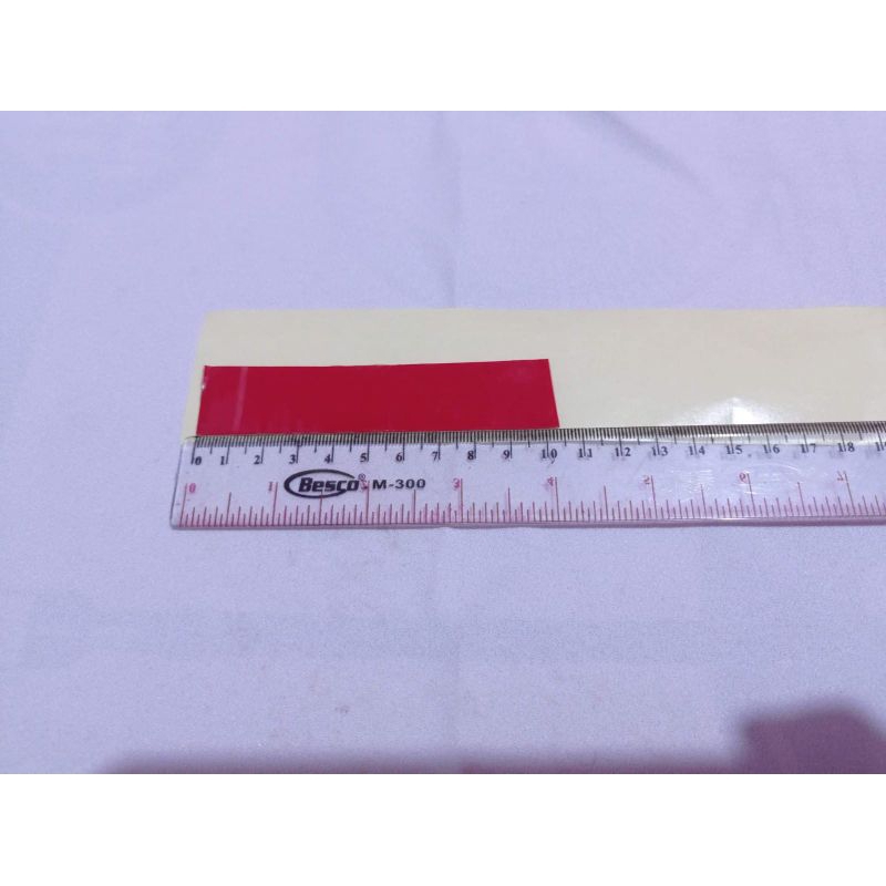 Double Tape Clear 3M VHB untuk Penempelan Spoiler Action Cam Helm Universal