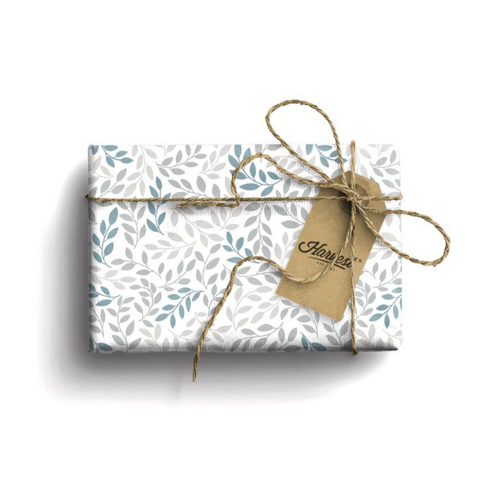 

GROSIR Paket Kertas Kado Tag Harvest Good Vibes Gift Set Grey Leaves