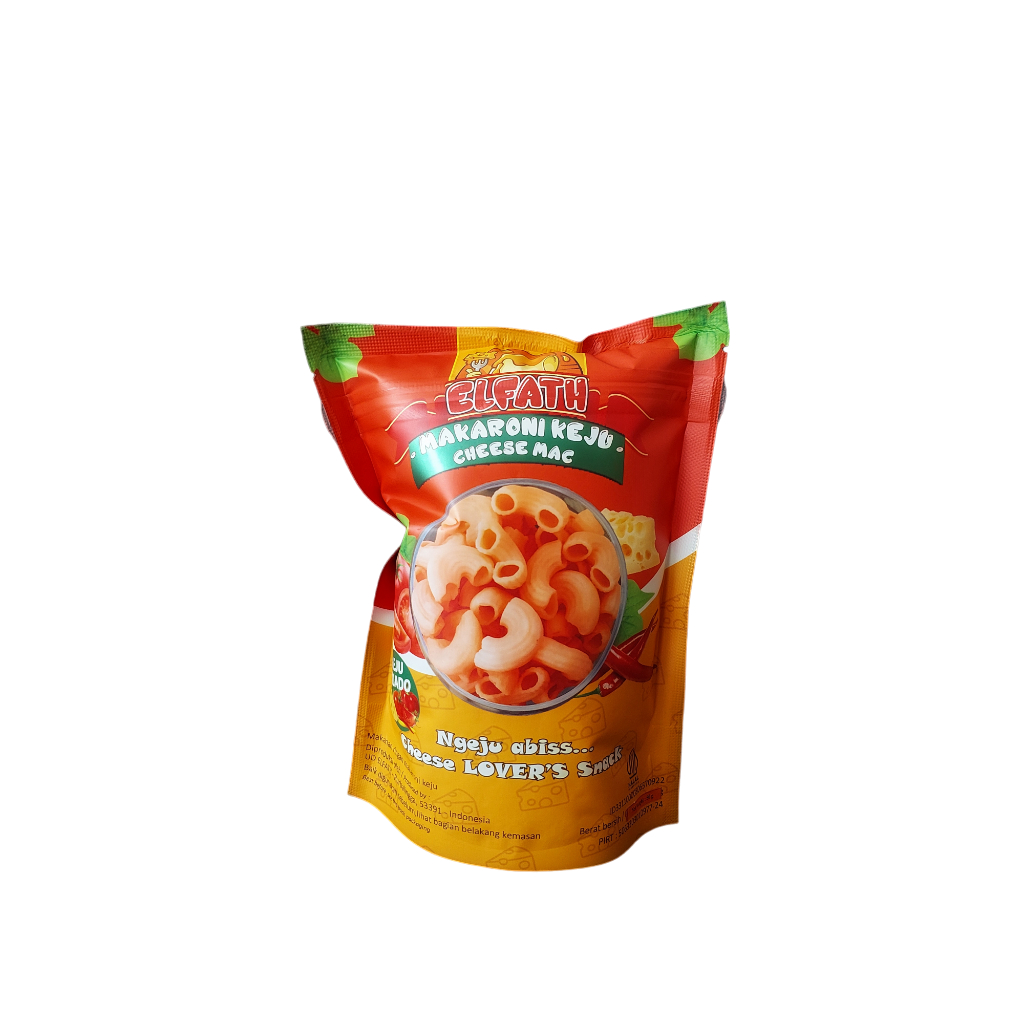 

ELFATH Makaroni Keju Rasa Keju Balado Kemasan Minipack 50 gram